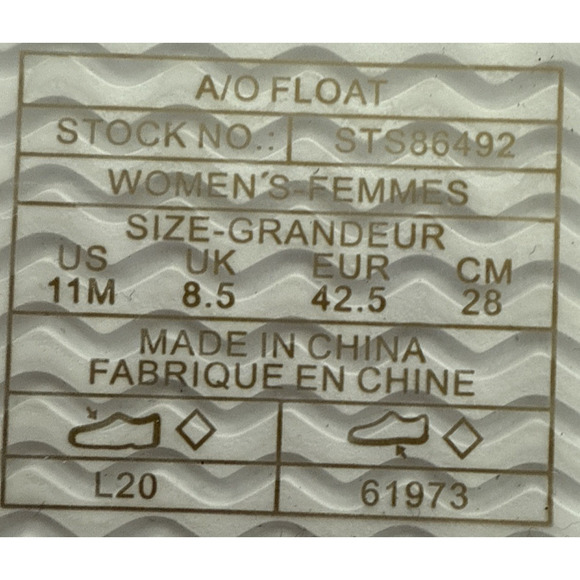 Sperry Top-Sider Top-Sider A/O Float Women's Size 11M Black White Boat Shoes NEW - Picture 15 of 15